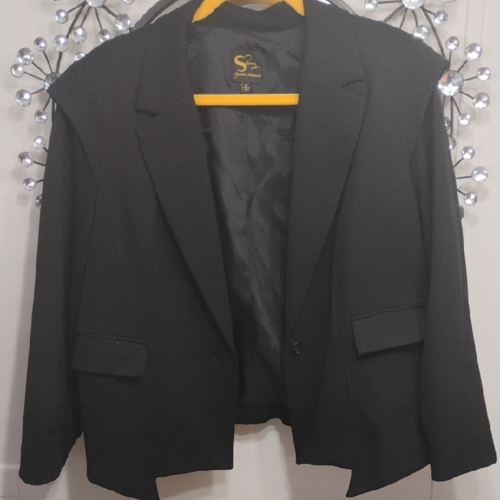 Serena Williams Black Dress Jacket